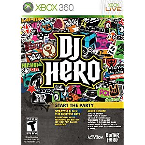 DJ HERO (XBOX 360 X360) - jeux video game-x