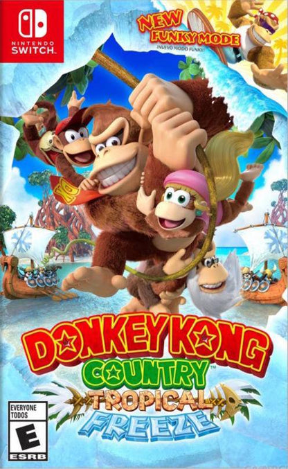 DONKEY KONG COUNTRY TROPICAL FREEZE (NINTENDO SWITCH) - jeux video game-x