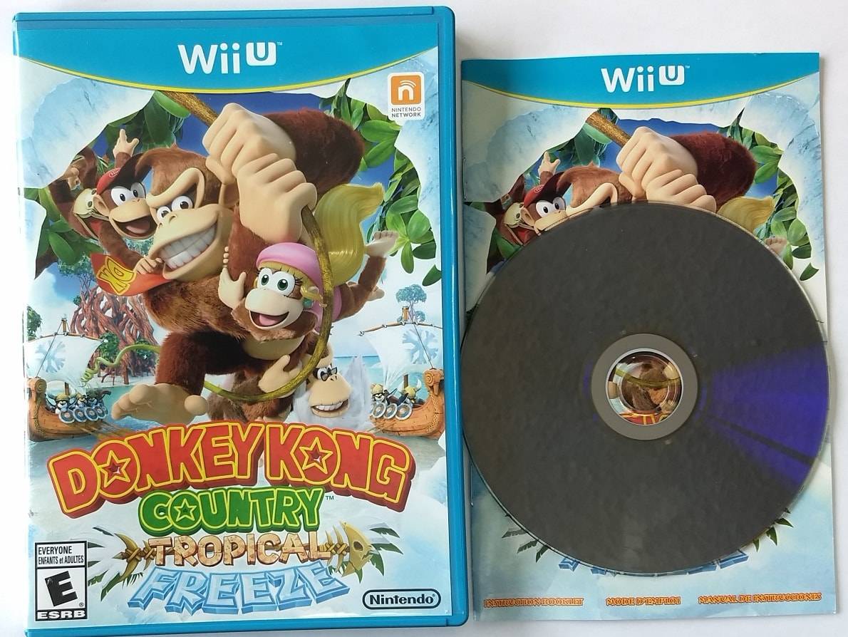 DONKEY KONG COUNTRY: TROPICAL FREEZE (NINTENDO WIIU) - jeux video game-x