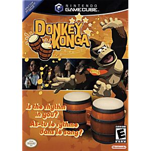 DONKEY KONGA (NINTENDO GAMECUBE NGC) - jeux video game-x