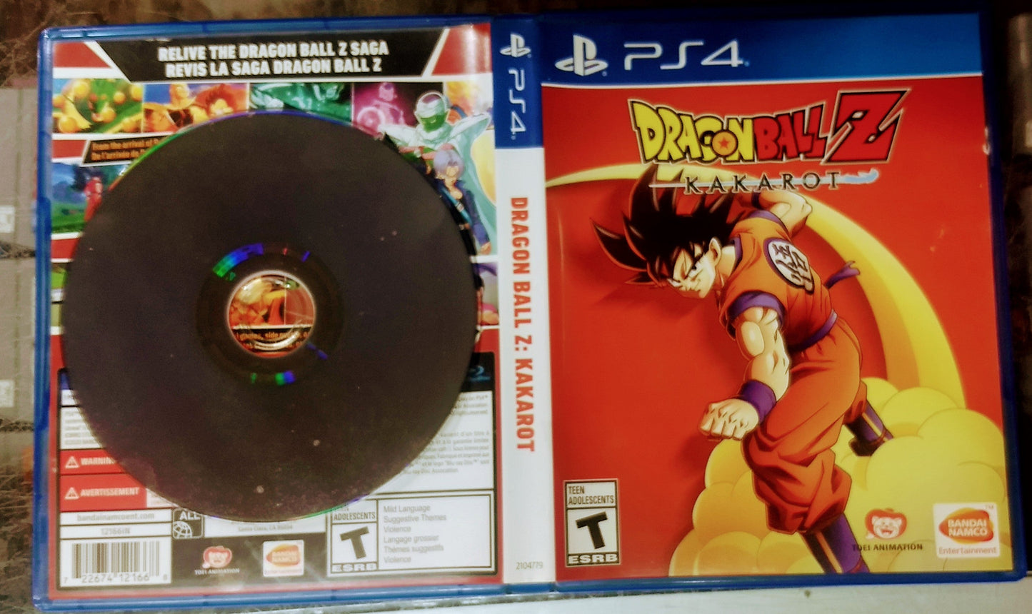 DRAGON BALL Z KAKAROT (PLAYSTATION 4 PS4) - jeux video game-x