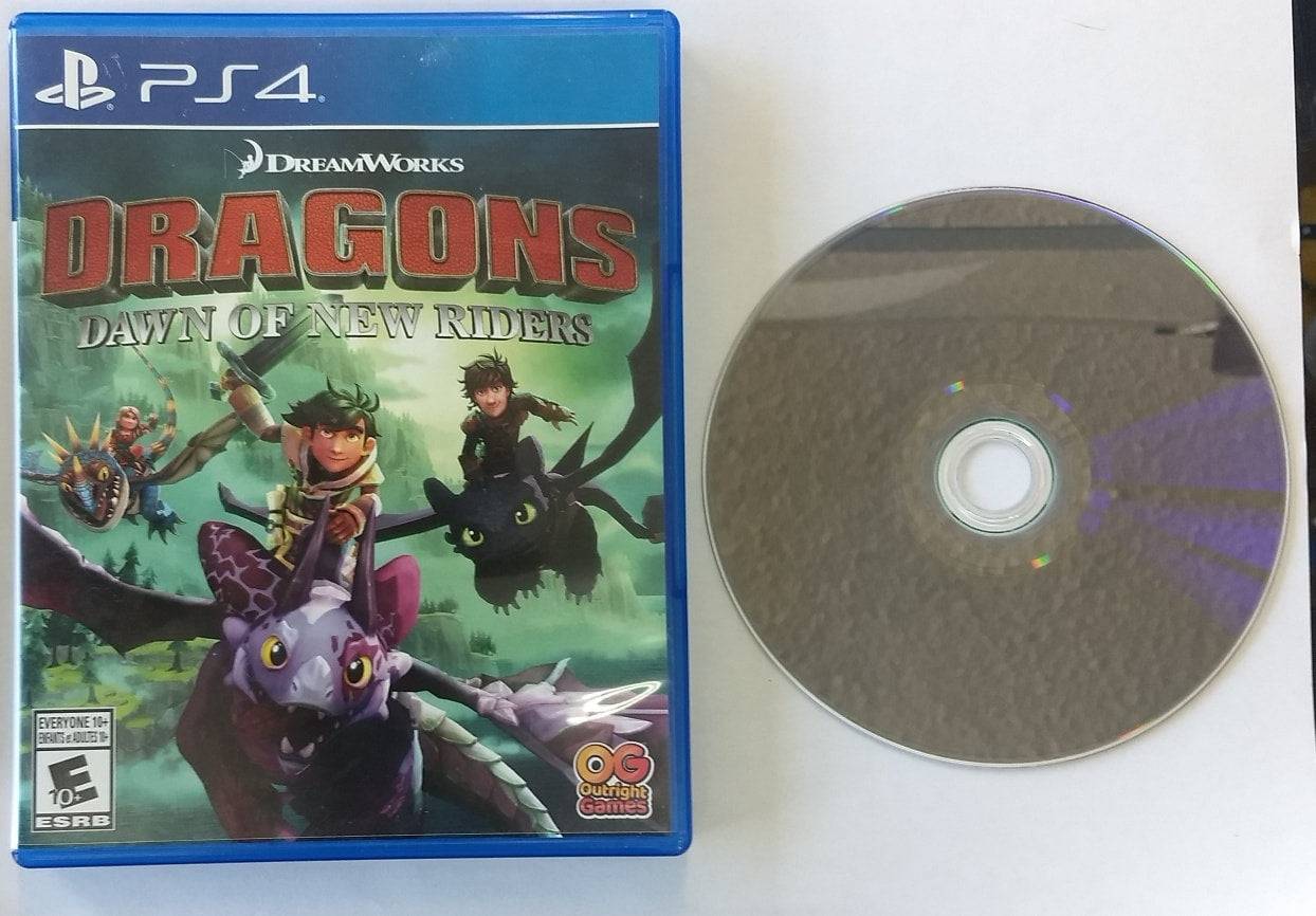 DREAMWORKS DRAGONS: DAWN OF NEW RIDERS (PLAYSTATION 4 PS4) - jeux video game-x