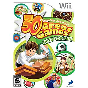 FAMILY PARTY: 30 GREAT GAMES OUTDOOR FUN NINTENDO WII - jeux video game-x