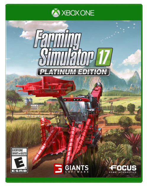 FARMING SIMULATOR 17 - PLATINUM EDITION (XBOX ONE XONE) - jeux video game-x