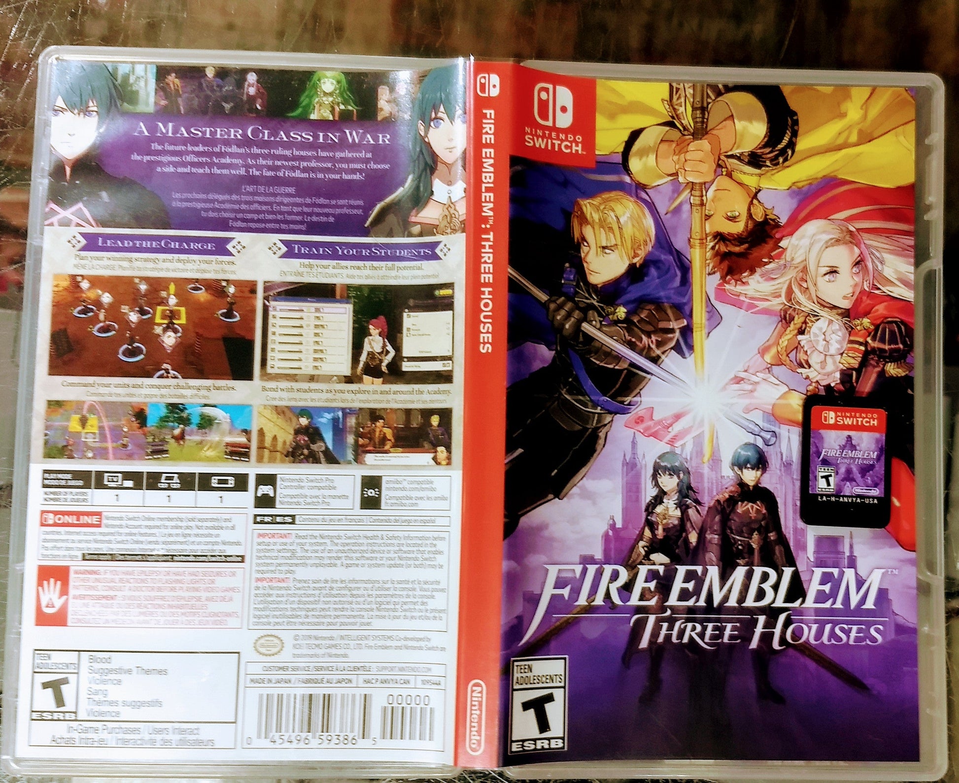 FIRE EMBLEM: THREE HOUSES (NINTENDO SWITCH) - jeux video game-x