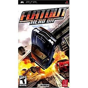 FLATOUT HEAD ON (PLAYSTATION PORTABLE PSP) - jeux video game-x