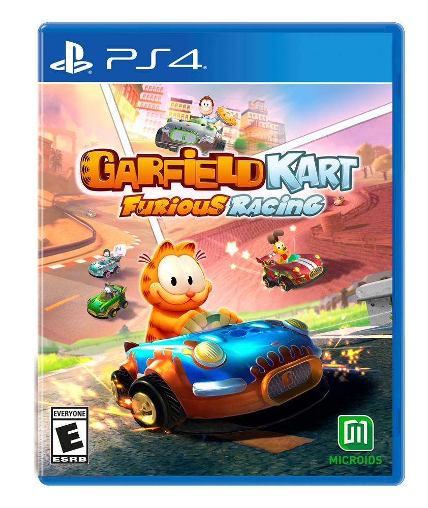 GARFIELD KART FURIOUS RACING (PLAYSTATION 4 PS4) - jeux video game-x