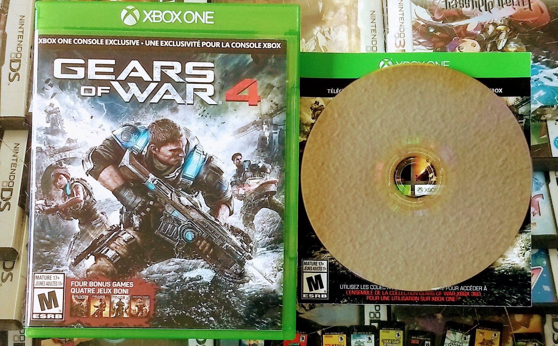 GEARS OF WAR 4 XBOX ONE XONE - jeux video game-x