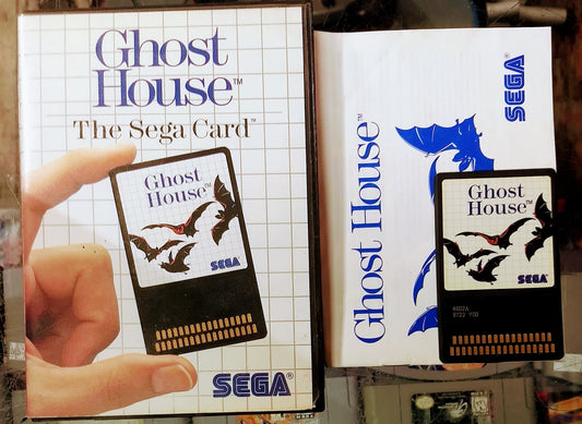 GHOST HOUSE (SEGA MASTER SYSTEM SMS) - jeux video game-x
