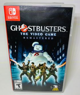 GHOSTBUSTERS: THE VIDEO GAME - REMASTERED NINTENDO SWITCH - jeux video game-x