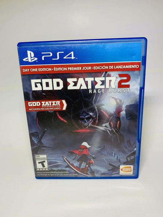 God Eater 2: Rage Burst (PLAYSTATION 4 PS4) - jeux video game-x