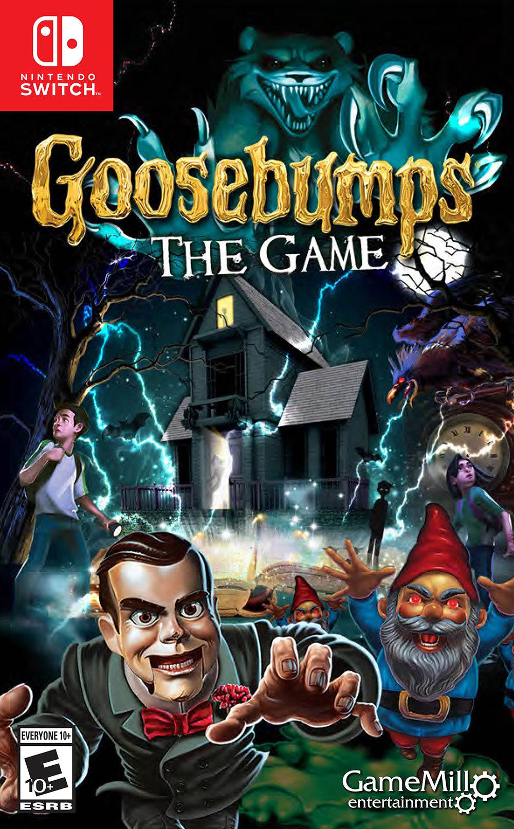 GOOSEBUMPS - jeux video game-x