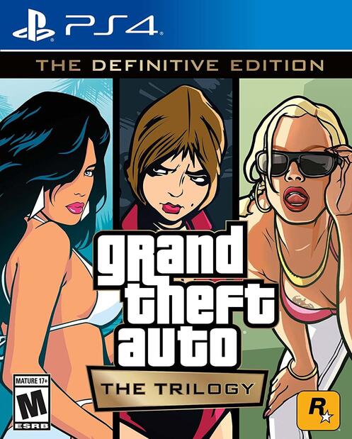 GRAND THEFT AUTO GTA : THE TRILOGY (PLAYSTATION 4 PS4) - jeux video game-x