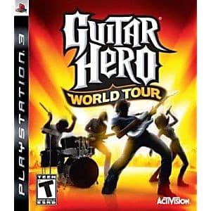 GUITAR HERO WORLD TOUR PLAYSTATION 3 PS3 - jeux video game-x