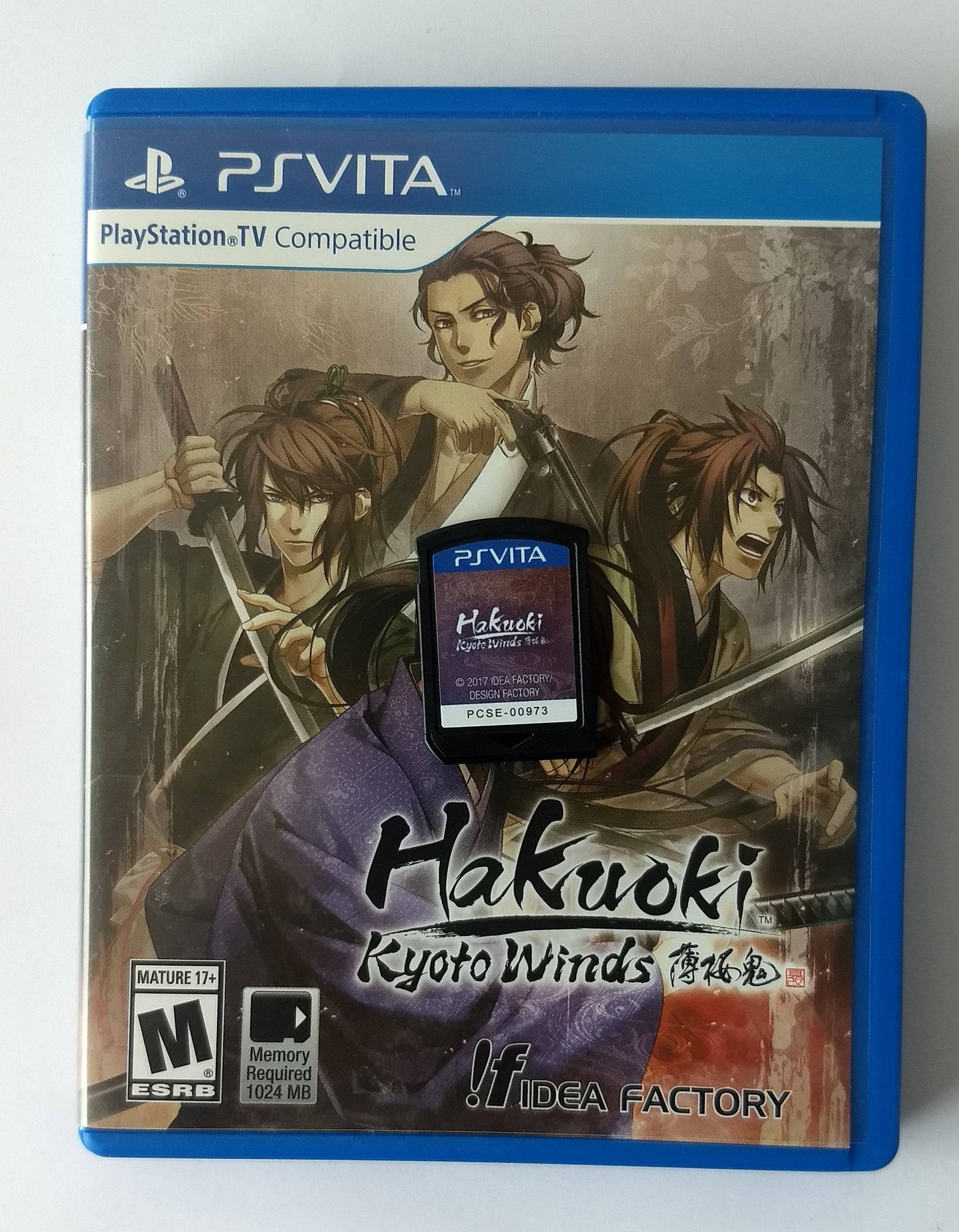 HAKUOKI KYOTO WINDS (PLAYSTATION VITA) - jeux video game-x