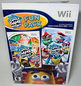 HASBRO FAMILY GAME NIGHT FUN PACK NINTENDO WII - jeux video game-x