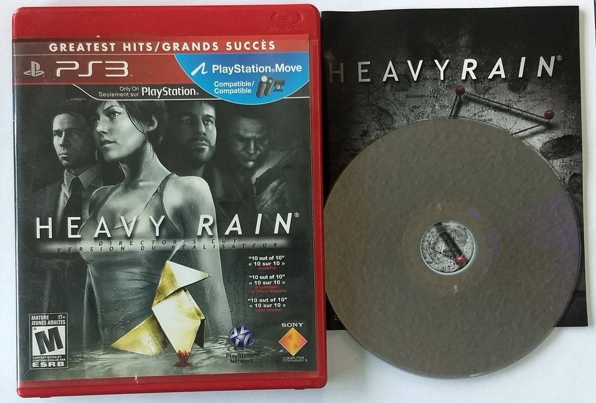 HEAVY RAIN : DIRECTOR'S CUT (PLAYSTATION 3 PS3) - jeux video game-x