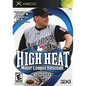 HIGH HEAT MAJOR LEAGUE BASEBALL MLB 2004 (XBOX) - jeux video game-x