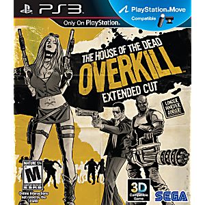 HOUSE OF THE DEAD OVERKILL EXTENDED CUT (PLAYSTATION 3 PS3) - jeux video game-x