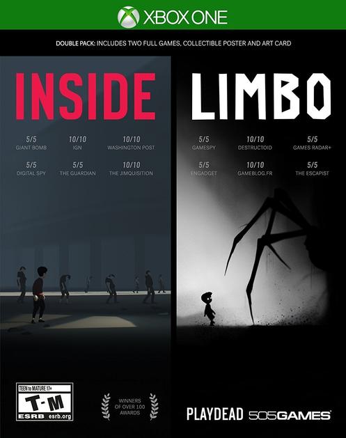 INSIDE & LIMBO PLAYDEAD PACK XBOX ONE XONE - jeux video game-x