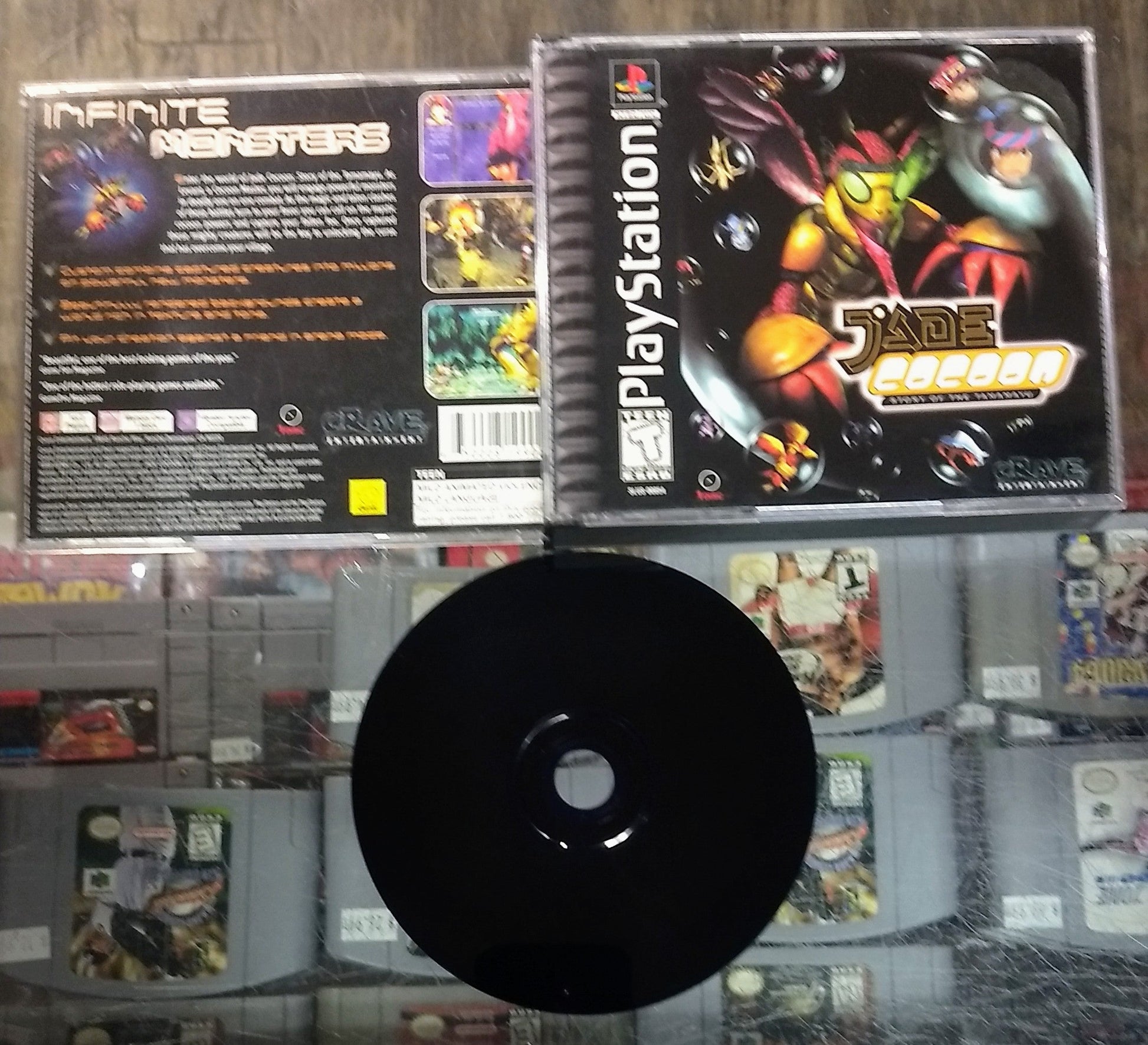 JADE COCOON STORY OF THE TAMAMAYU (PLAYSTATION PS1) - jeux video game-x