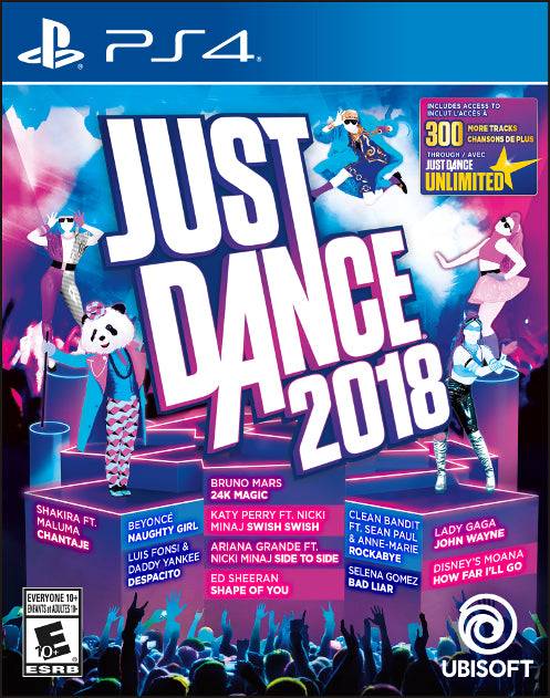 JUST DANCE 2018 (PLAYSTATION 4 PS4) - jeux video game-x