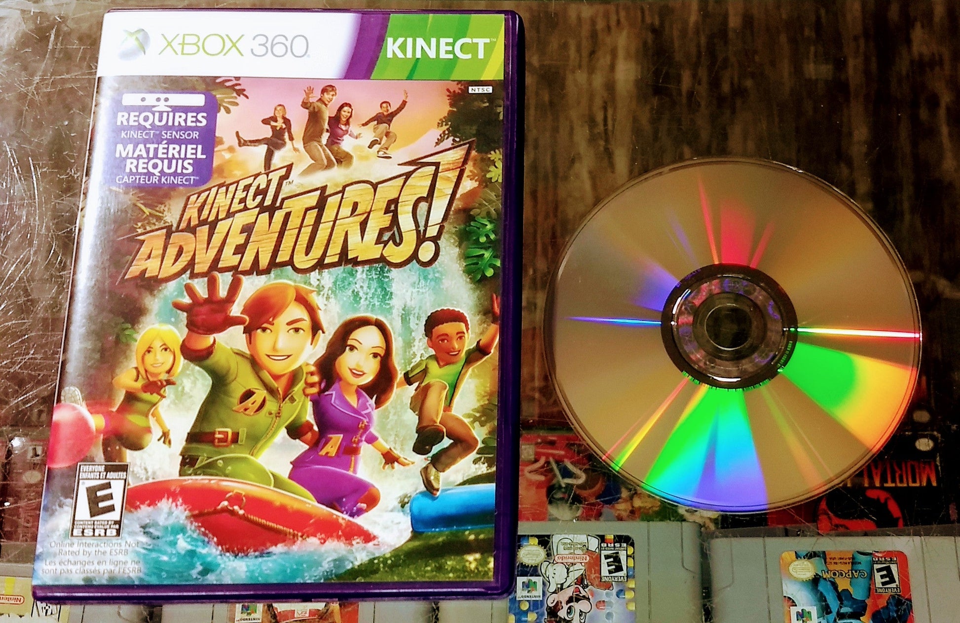 KINECT ADVENTURES XBOX 360 X360 - jeux video game-x
