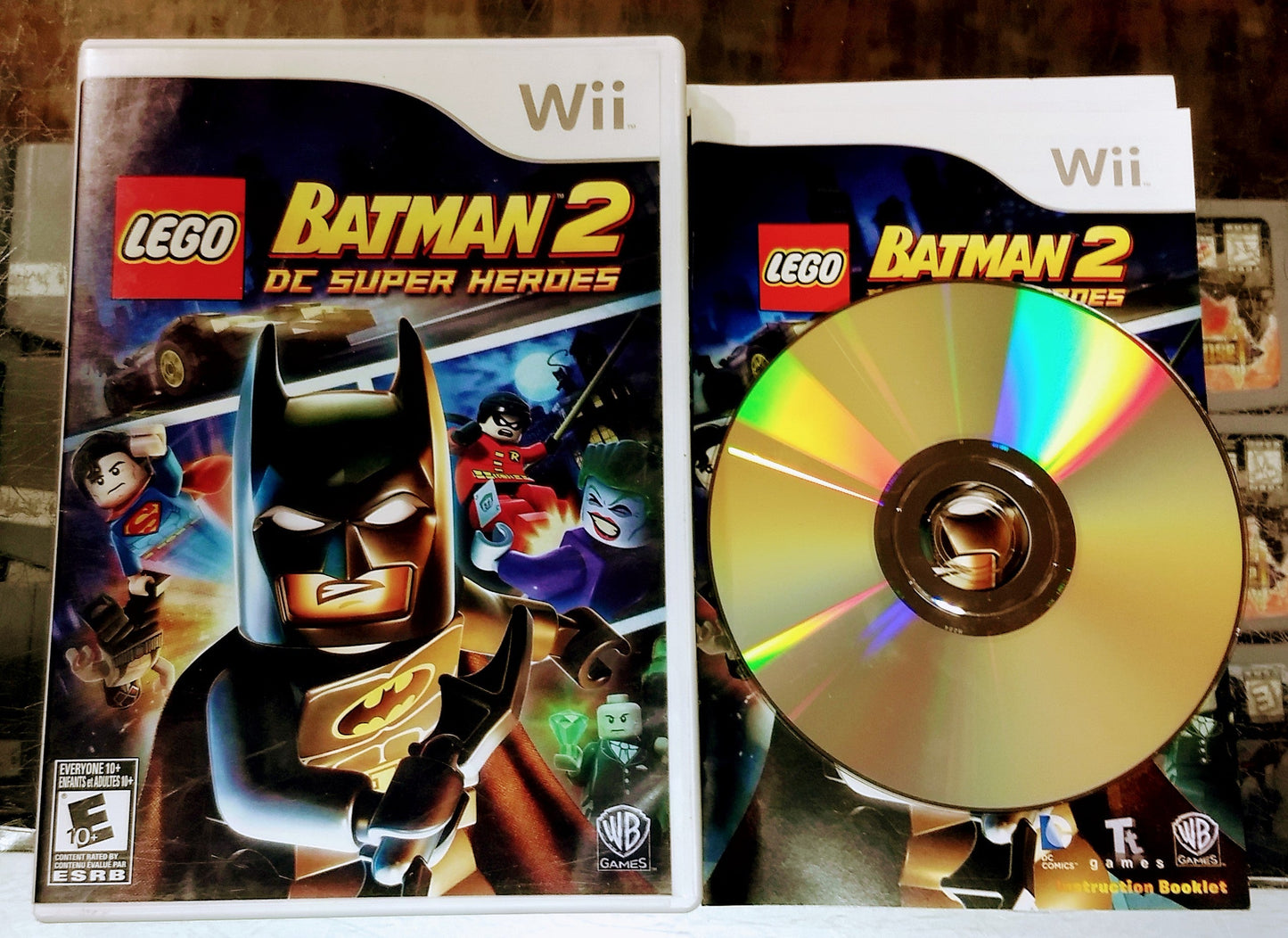 LEGO BATMAN 2 DC SUPER HEROES (NINTENDO WII) - jeux video game-x