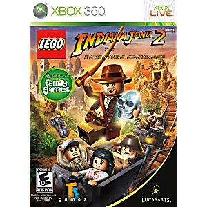 LEGO INDIANA JONES 2: THE ADVENTURE CONTINUES (XBOX 360 X360) - jeux video game-x