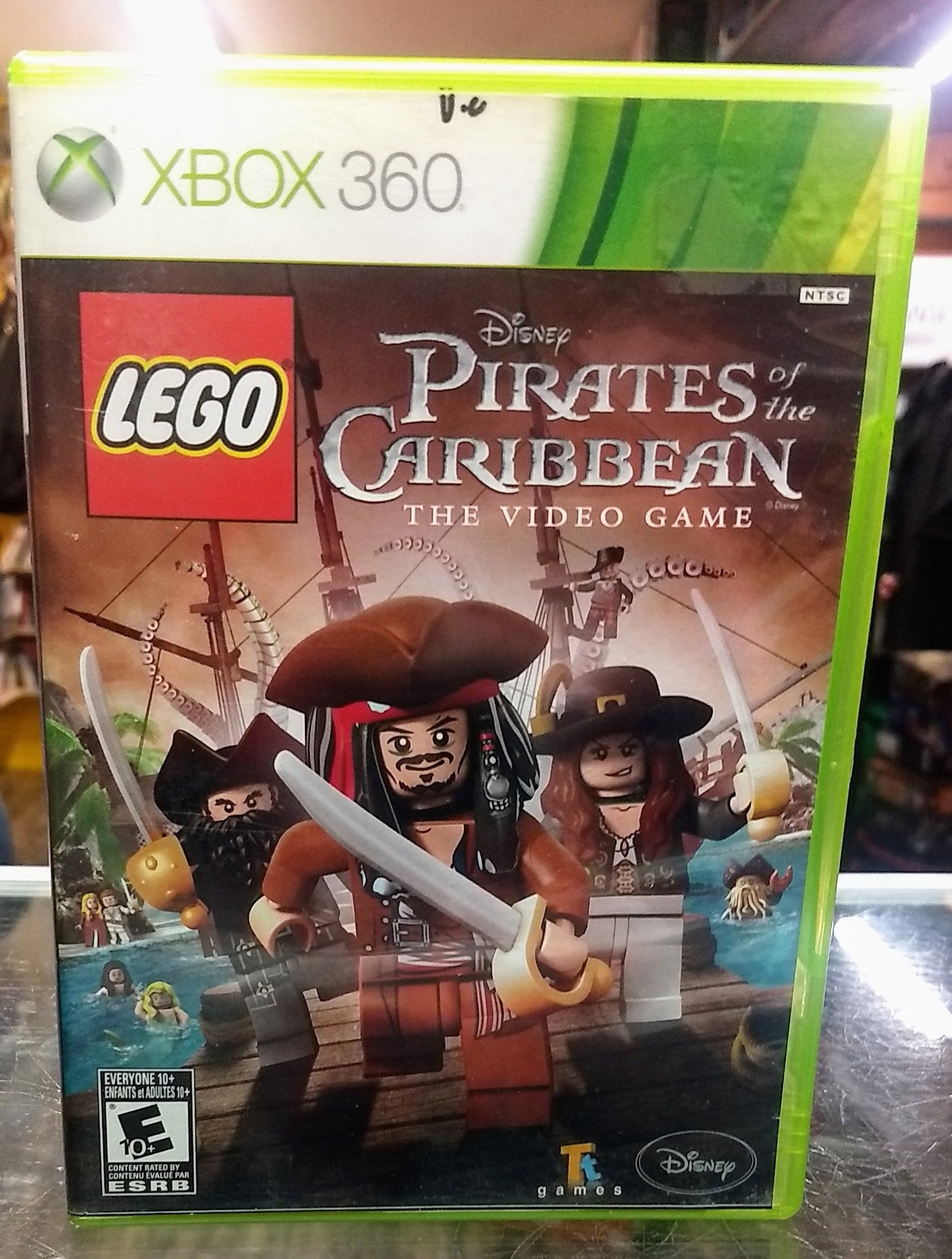 LEGO PIRATES OF THE CARIBBEAN THE VIDEO GAME (XBOX 360 X360) - jeux video game-x