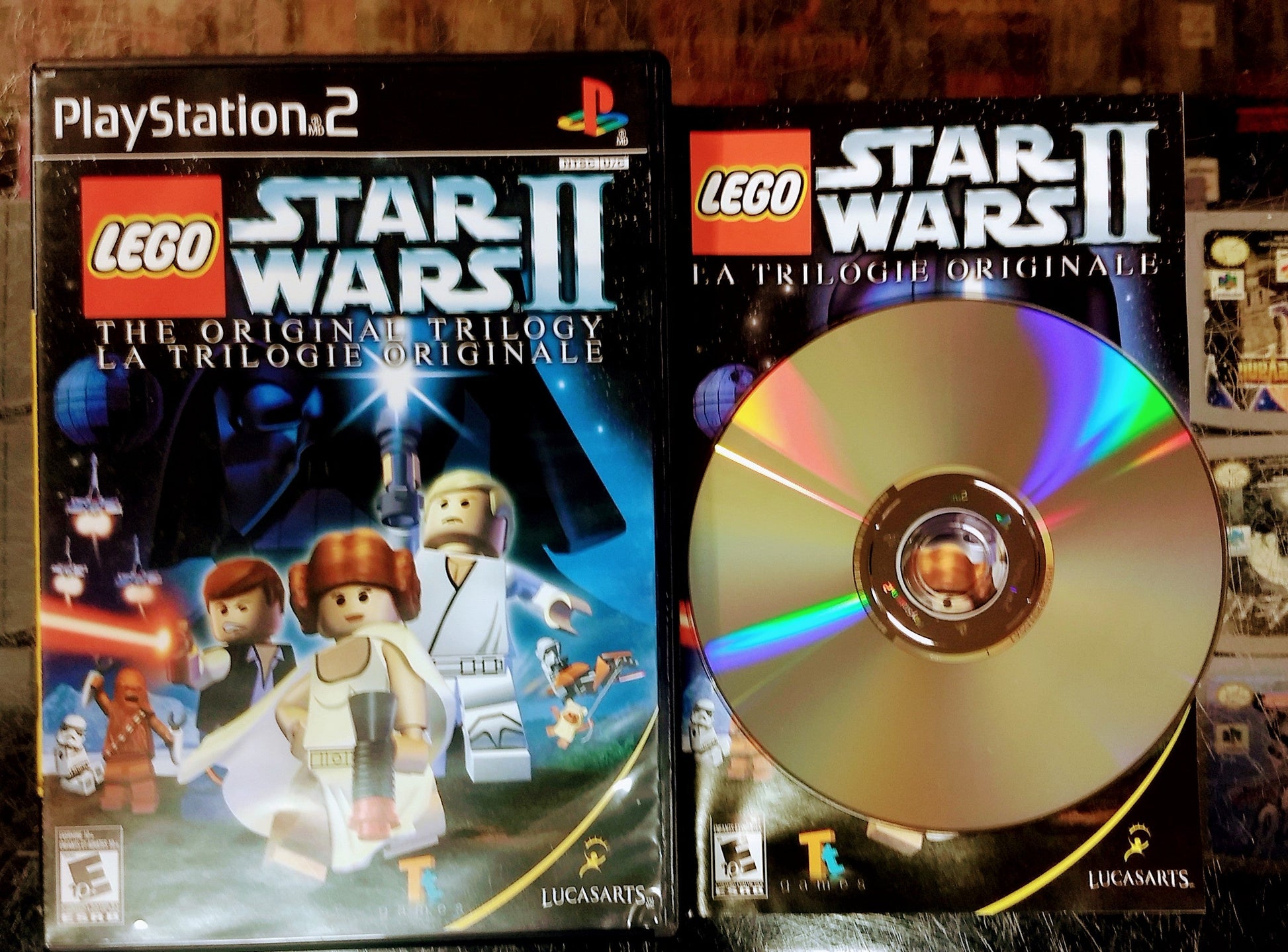 LEGO STAR WARS II 2 ORIGINAL TRILOGY (PLAYSTATION 2 PS2) - jeux video game-x