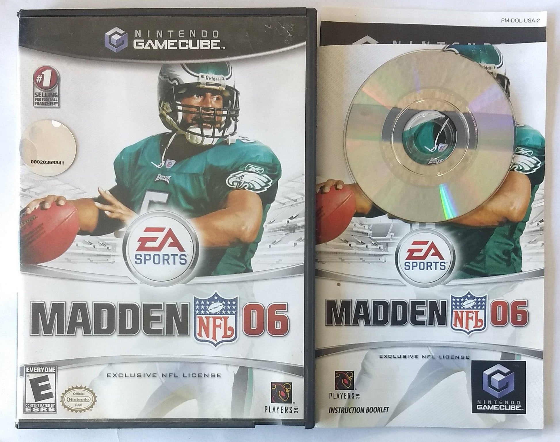 MADDEN NFL 06 NINTENDO GAMECUBE NGC - jeux video game-x