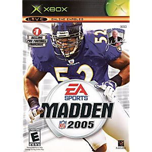 MADDEN NFL 2005 (XBOX) - jeux video game-x