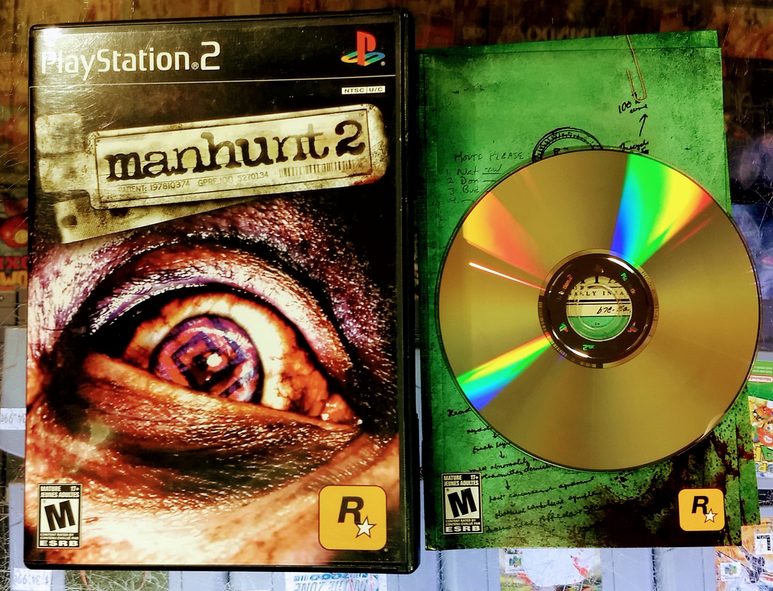 MANHUNT 2 PLAYSTATION 2 PS2