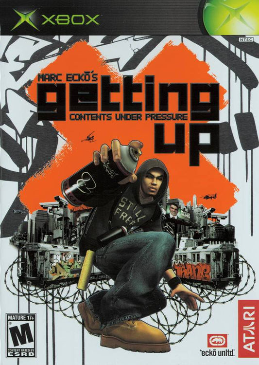 MARC ECKO'S GETTING UP CONTENTS UNDER PRESSURE (XBOX) - jeux video game-x