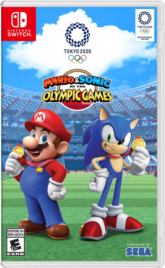 MARIO AND SONIC AT THE OLYMPIC GAMES TOKYO 2020 (NINTENDO SWITCH) - jeux video game-x