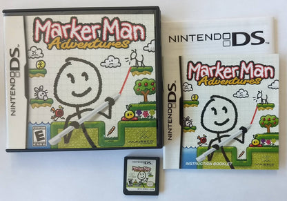 MARKER MAN ADVENTURES (NINTENDO DS) - jeux video game-x