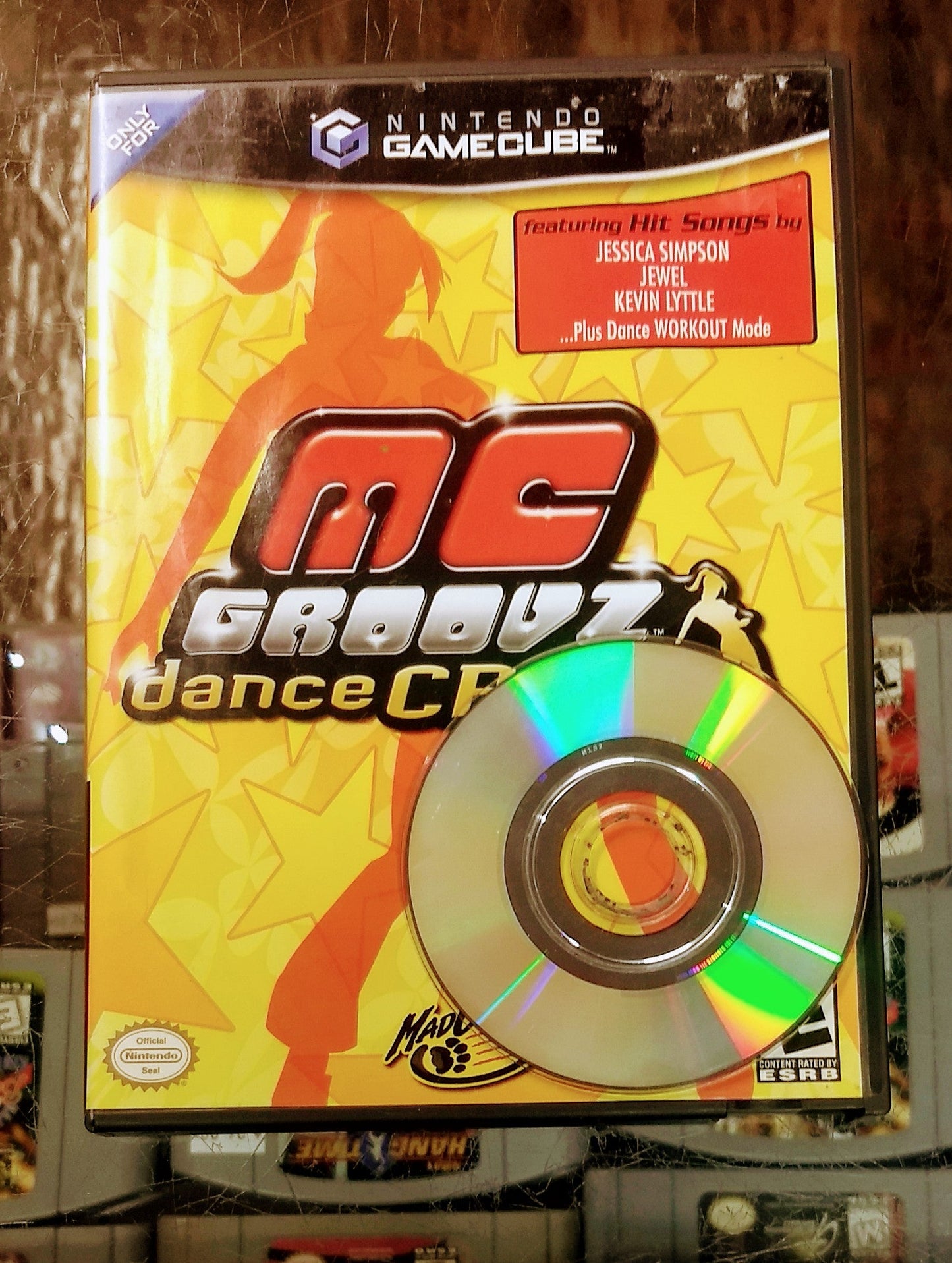 MC GROOVZ DANCE CRAZE (NINTENDO GAMECUBE NGC) - jeux video game-x