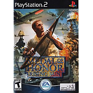 MEDAL OF HONOR RISING SUN PLAYSTATION 2 PS2 - jeux video game-x