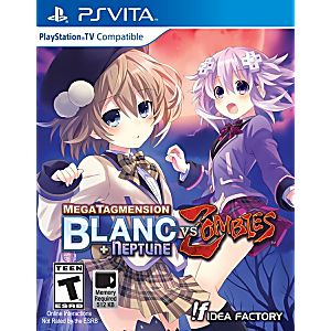 MEGATAGMENSION BLANC + NEPTUNE VS. ZOMBIES PLAYSTATION VITA - jeux video game-x