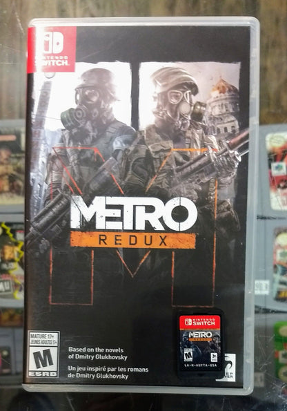 METRO REDUX (NINTENDO SWITCH) - jeux video game-x