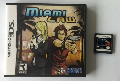 MIAMI LAW NINTENDO DS - jeux video game-x