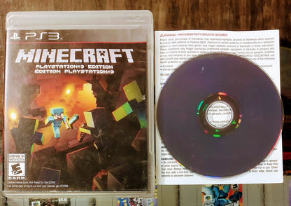 MINECRAFT PLAYSTATION 3 PS3 - jeux video game-x