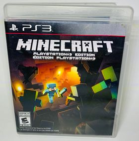 MINECRAFT PLAYSTATION 3 PS3 - jeux video game-x