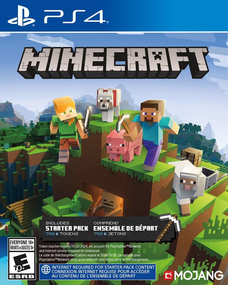 MINECRAFT STARTER COLLECTION (PLAYSTATION 4 PS4) - jeux video game-x