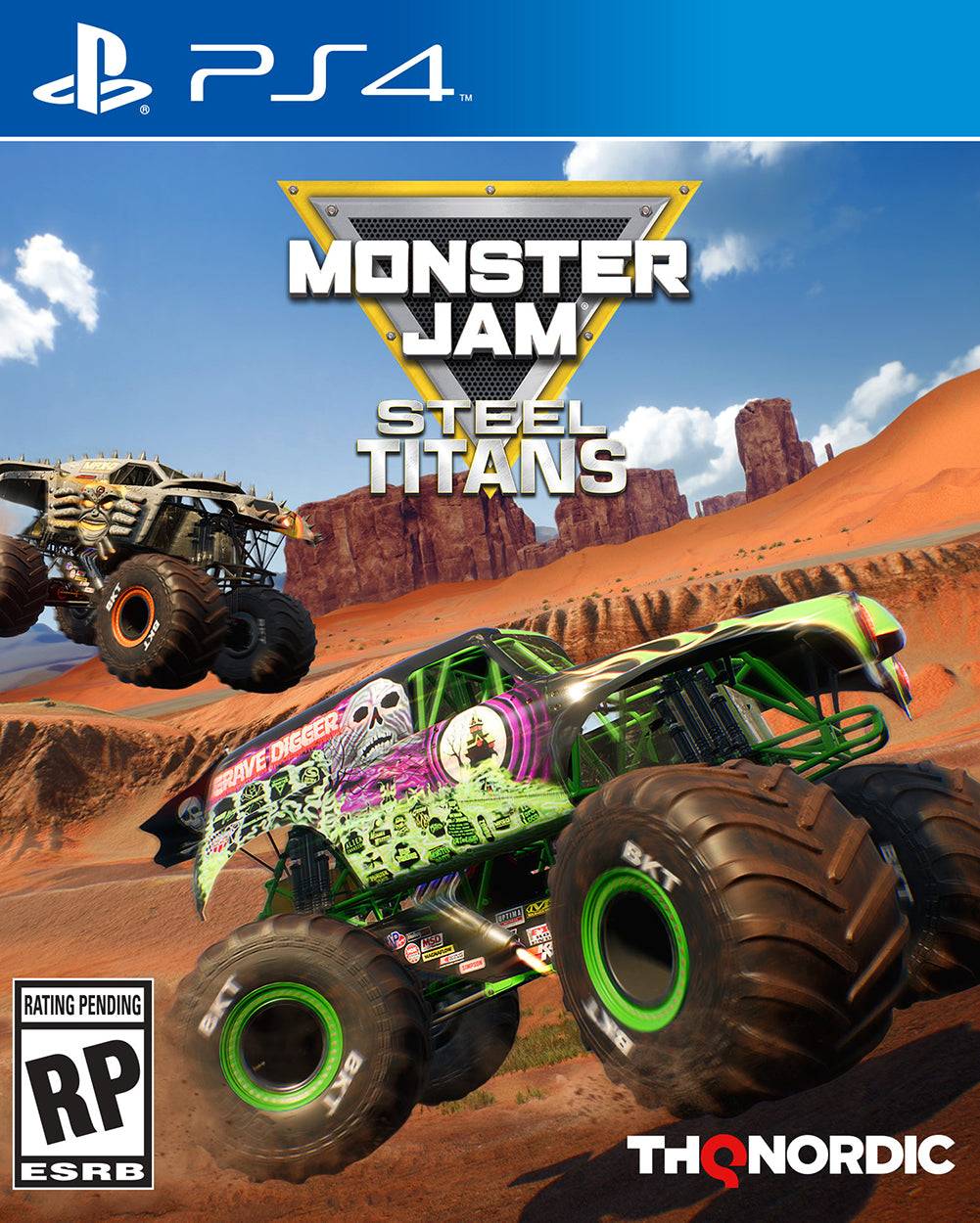 MONSTER JAM STEEL TITANS (PLAYSTATION 4 PS4) - jeux video game-x