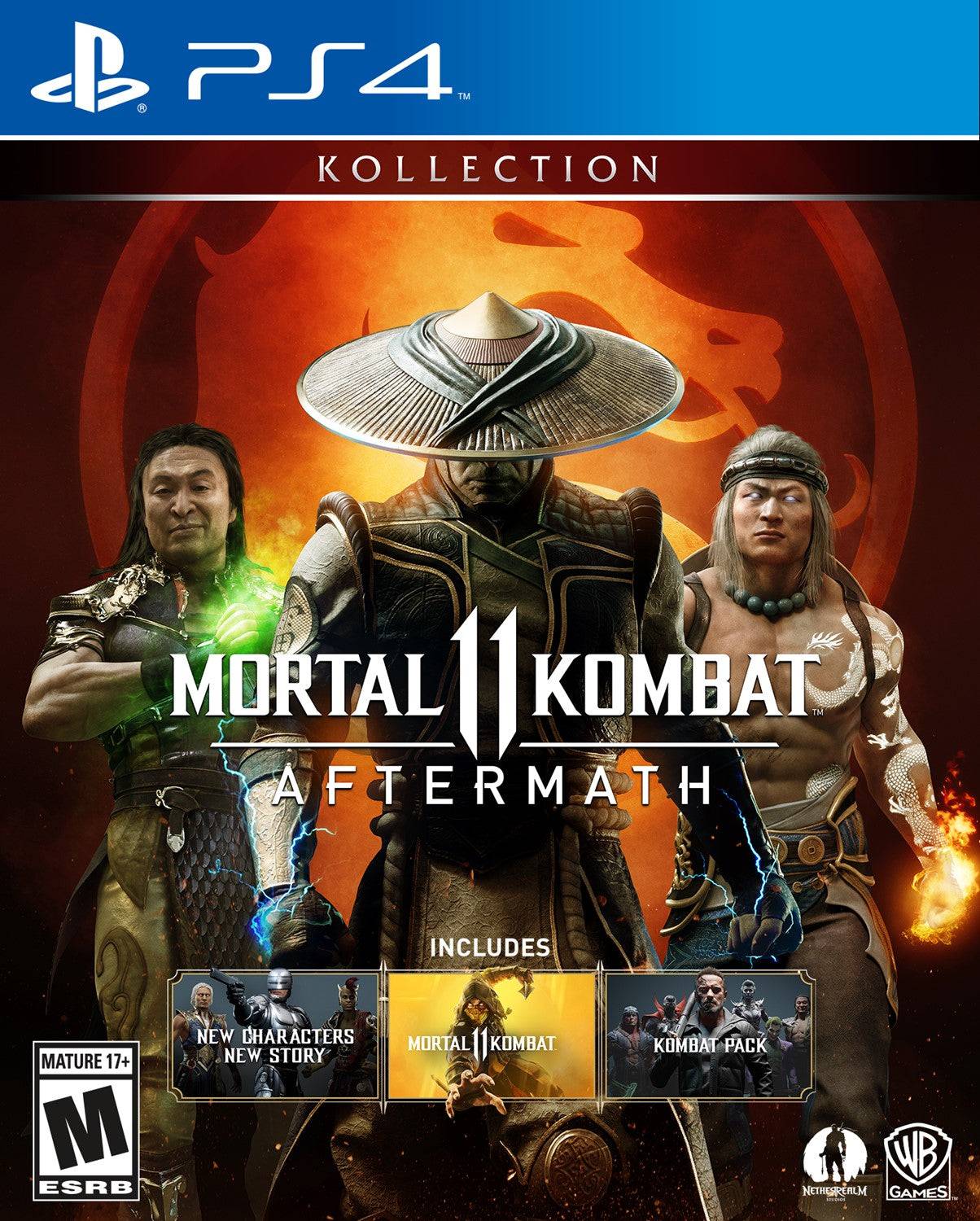 MORTAL KOMBAT 11 AFTERMATH (PLAYSTATION 4 PS4) - jeux video game-x