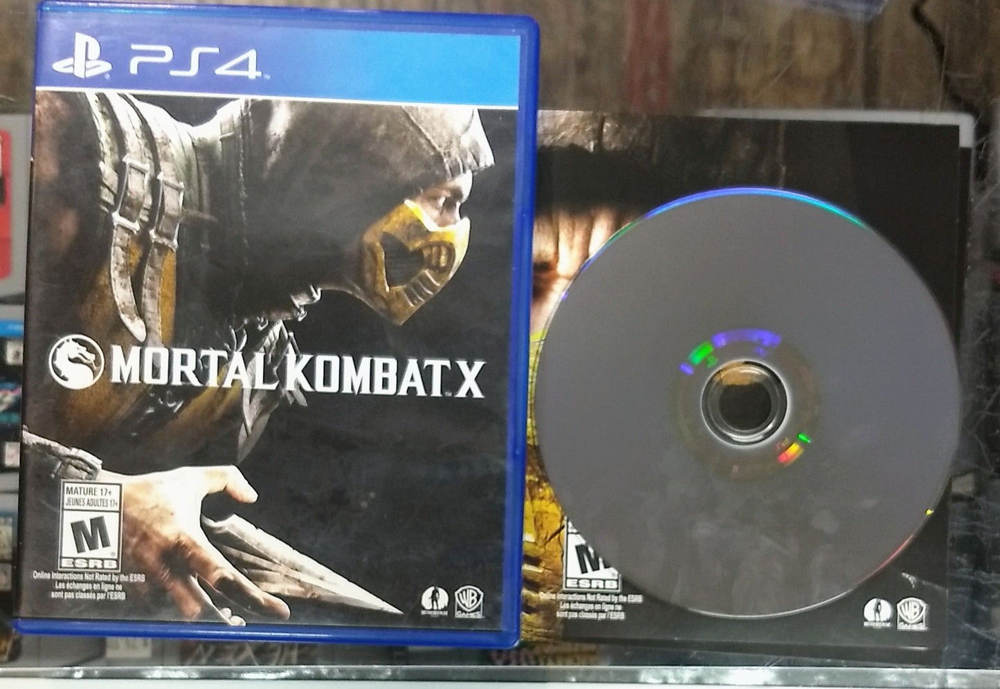 MORTAL KOMBAT X (PLAYSTATION 4 PS4) - jeux video game-x