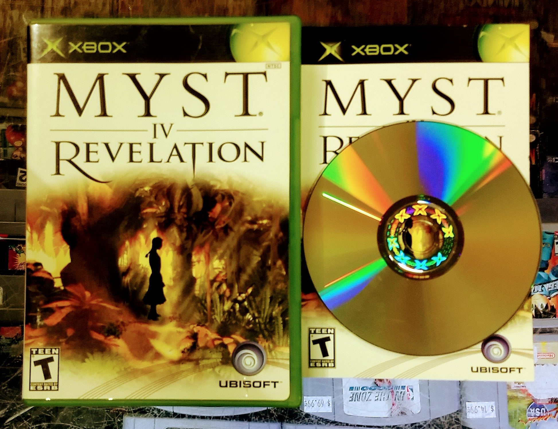 MYST IV 4 REVELATION (XBOX) - jeux video game-x