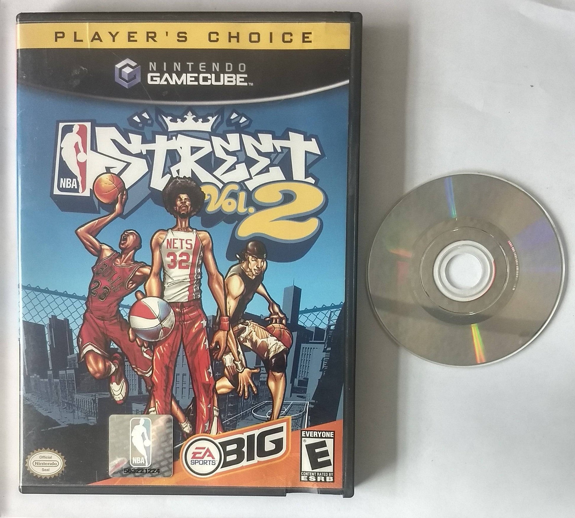 NBA STREET VOL 2 PLAYERS CHOICE (NINTENDO GAMECUBE NGC) - jeux video game-x